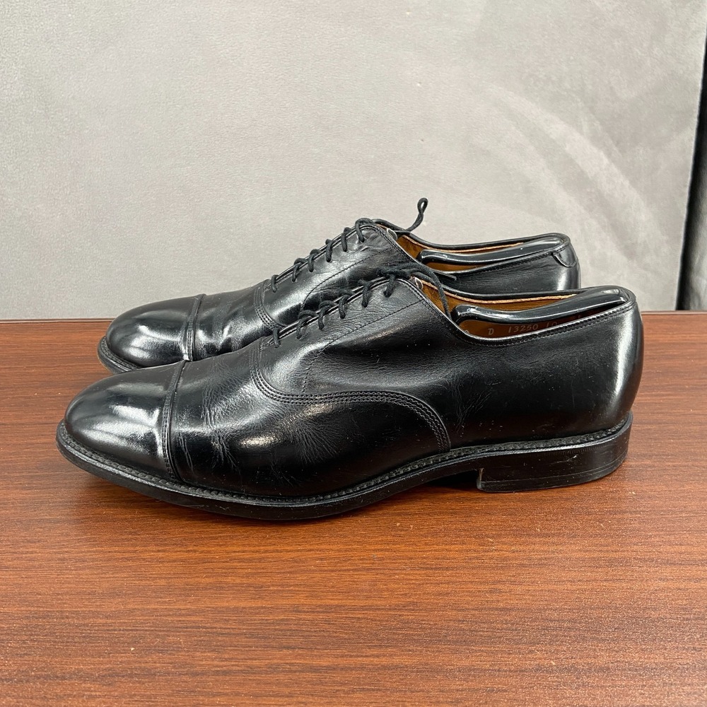 Allen Edmonds Park Avenue 5615 Mens US 10 D Dress Shoes Black Leather Oxford